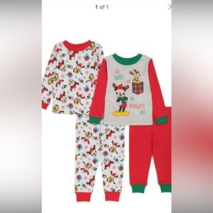 Disney Holiday Pajama Sets Size 4T